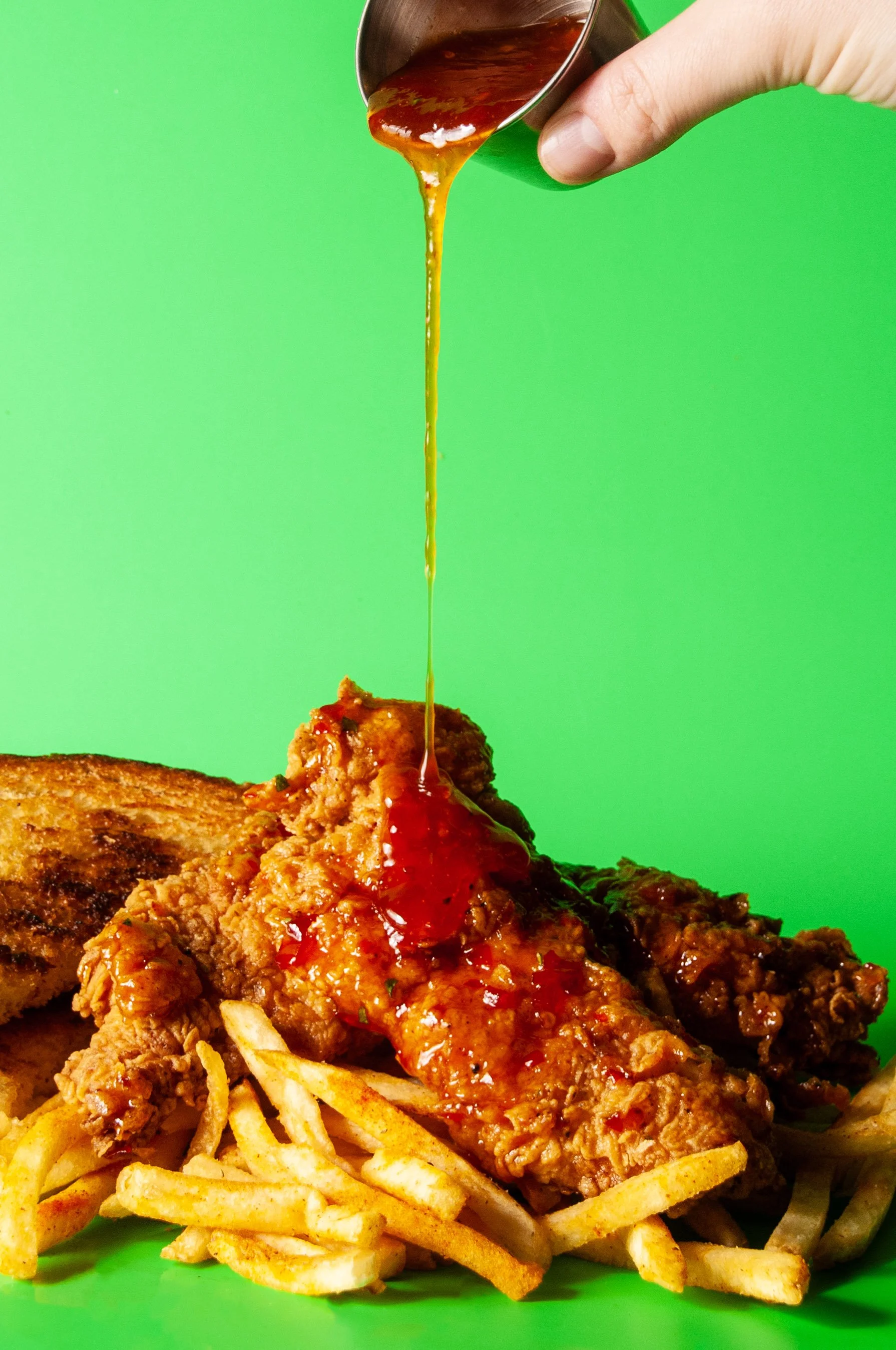 sweet chili chicken tender basket