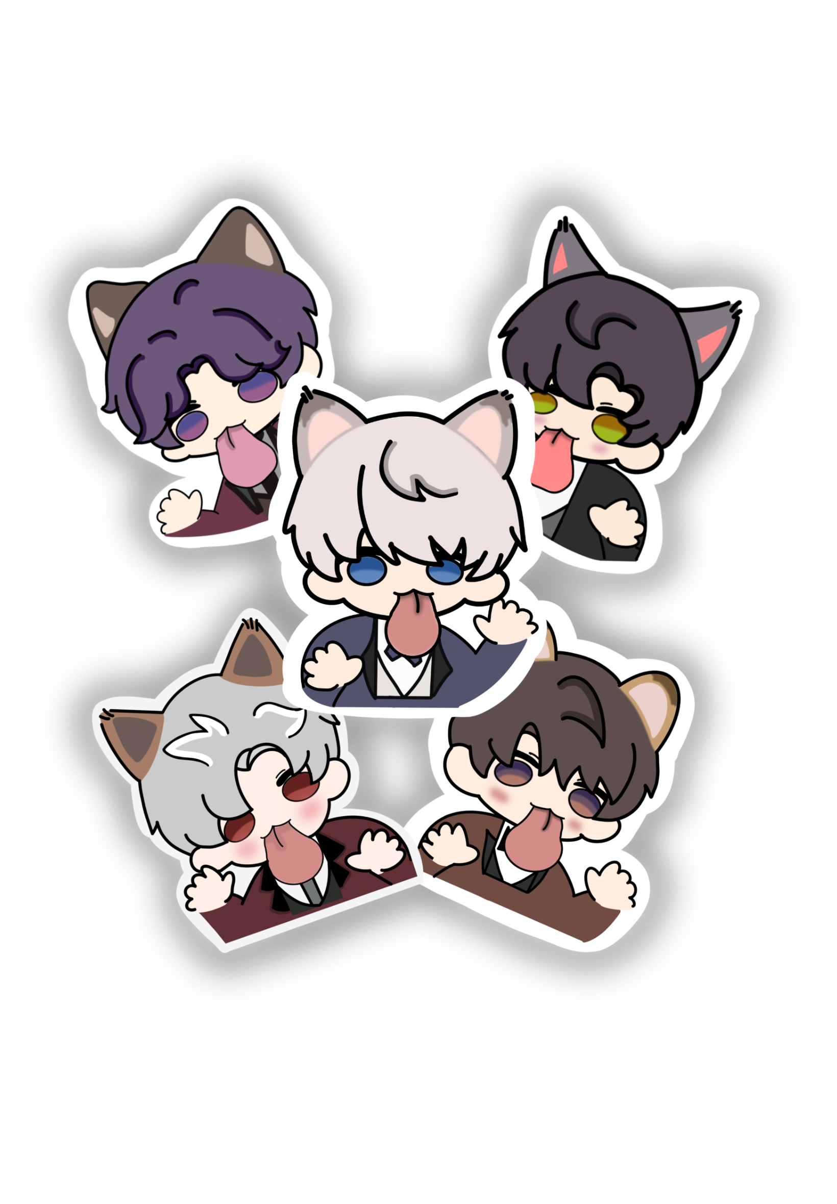 LADS Cat Stickers