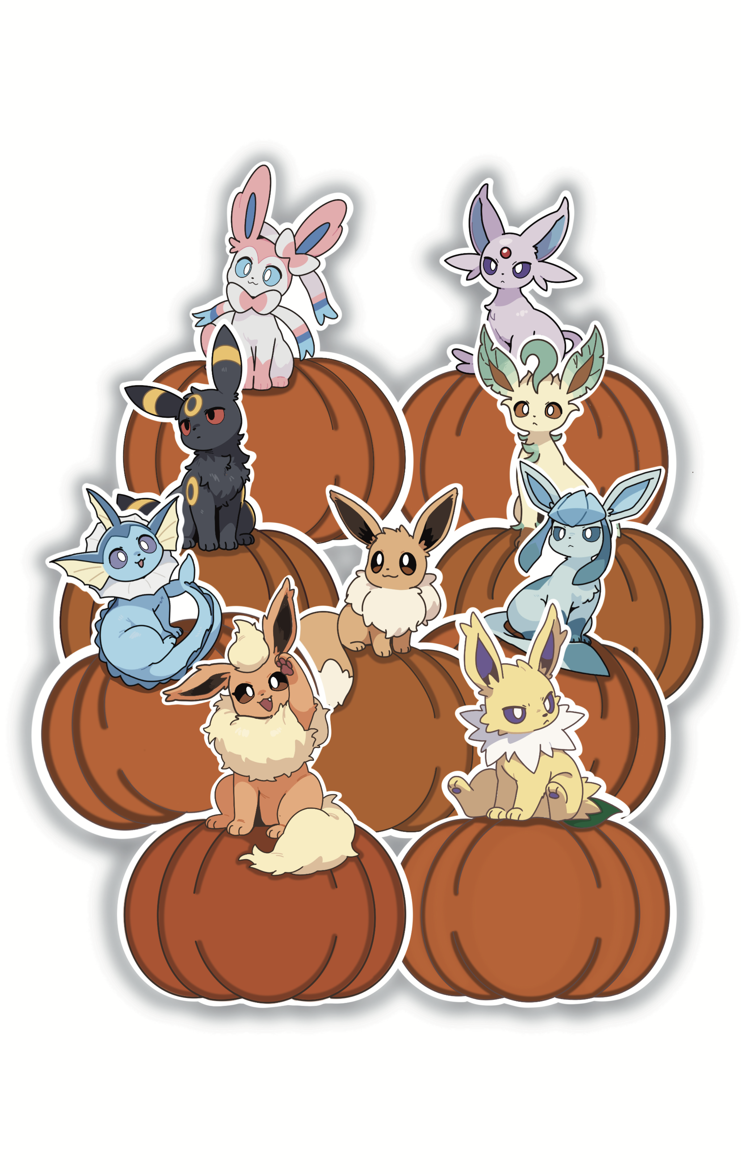 Halloween Poke Stickers
