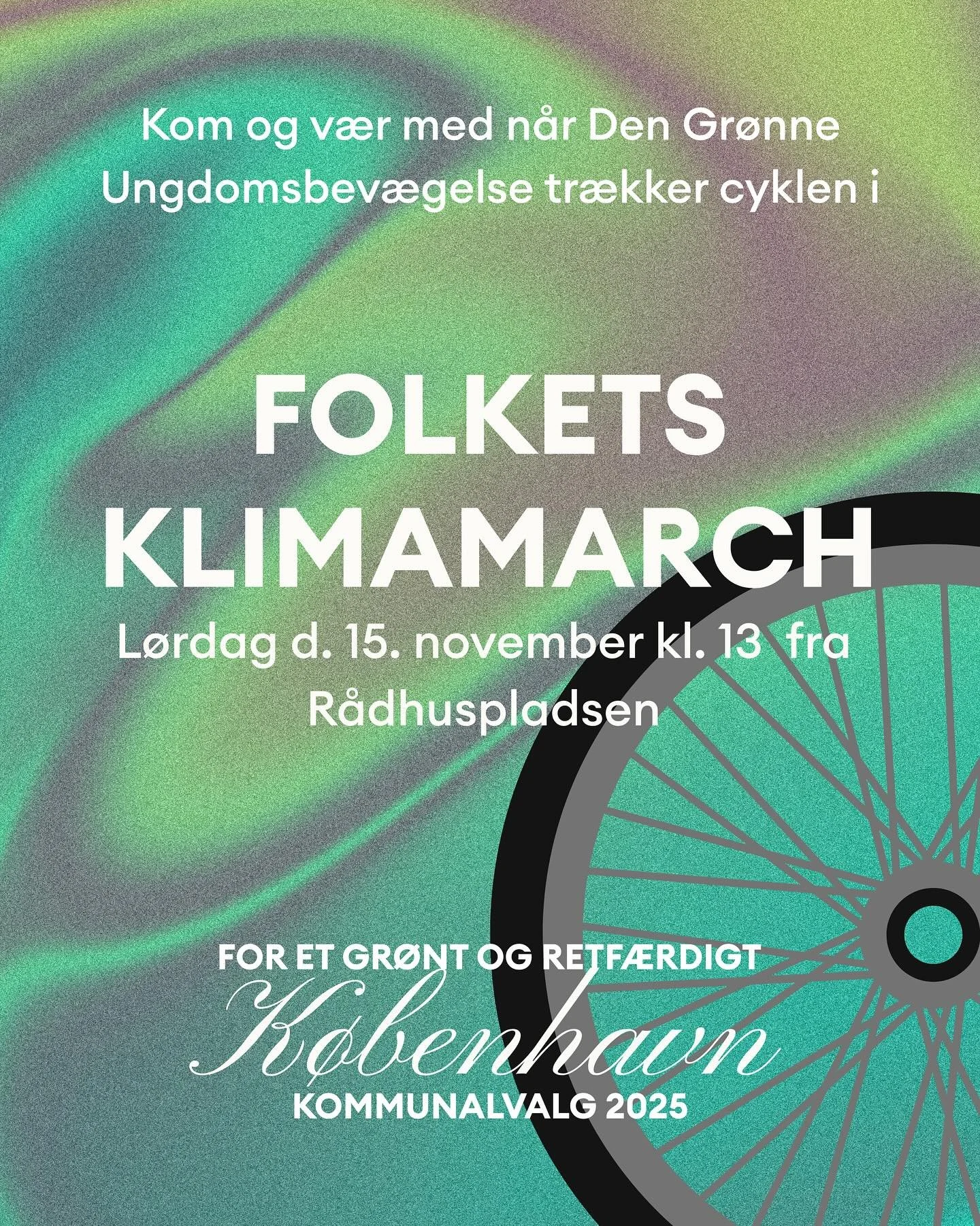 🚲💚KALDER ALLE CYKELMYG I KBH💚🚲

K&oslash;benhavn har brug for bedre forhold for cyklister og renere luft - IKKE mere biltrafik, flere parkeringspladser og mere luftforurening. 

Derfor g&aring;r Den Gr&oslash;nne Ungdomsbev&aelig;gelse med i Folk