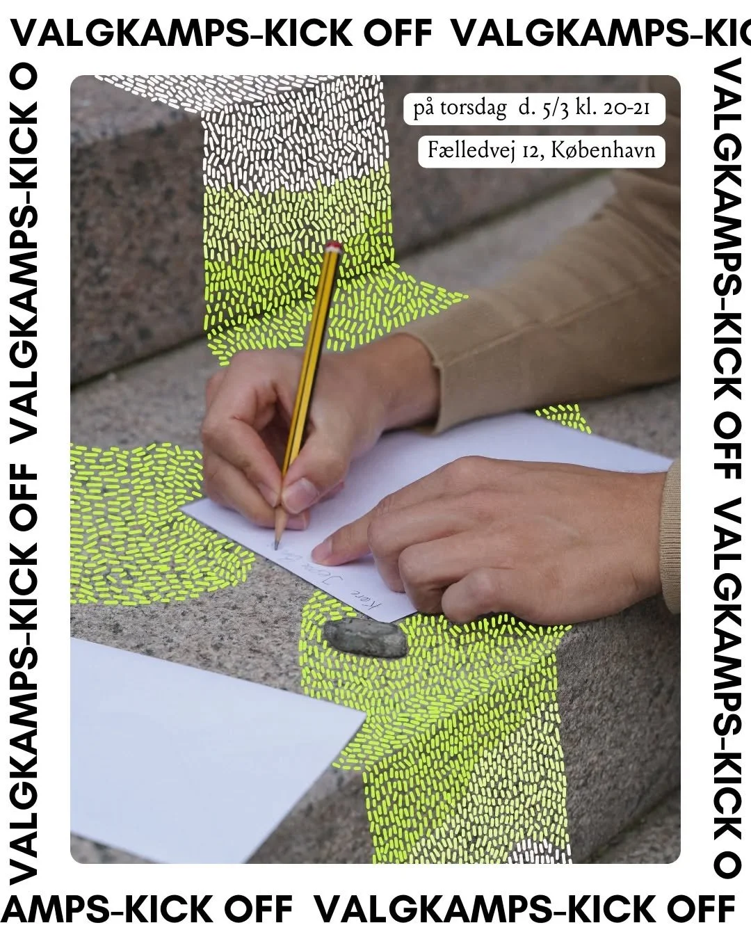 JOIN DGUB'S VALGKAMP 💓
Valget er udskrevet, og vi har brug for din hj&aelig;lp til at g&oslash;re valget gr&oslash;nt! Kom til kick-off p&aring; torsdag fra 20-21 i K&oslash;benhavn (F&aelig;lledvej 12), og bliv en del af vores h&aring;befulde f&ael