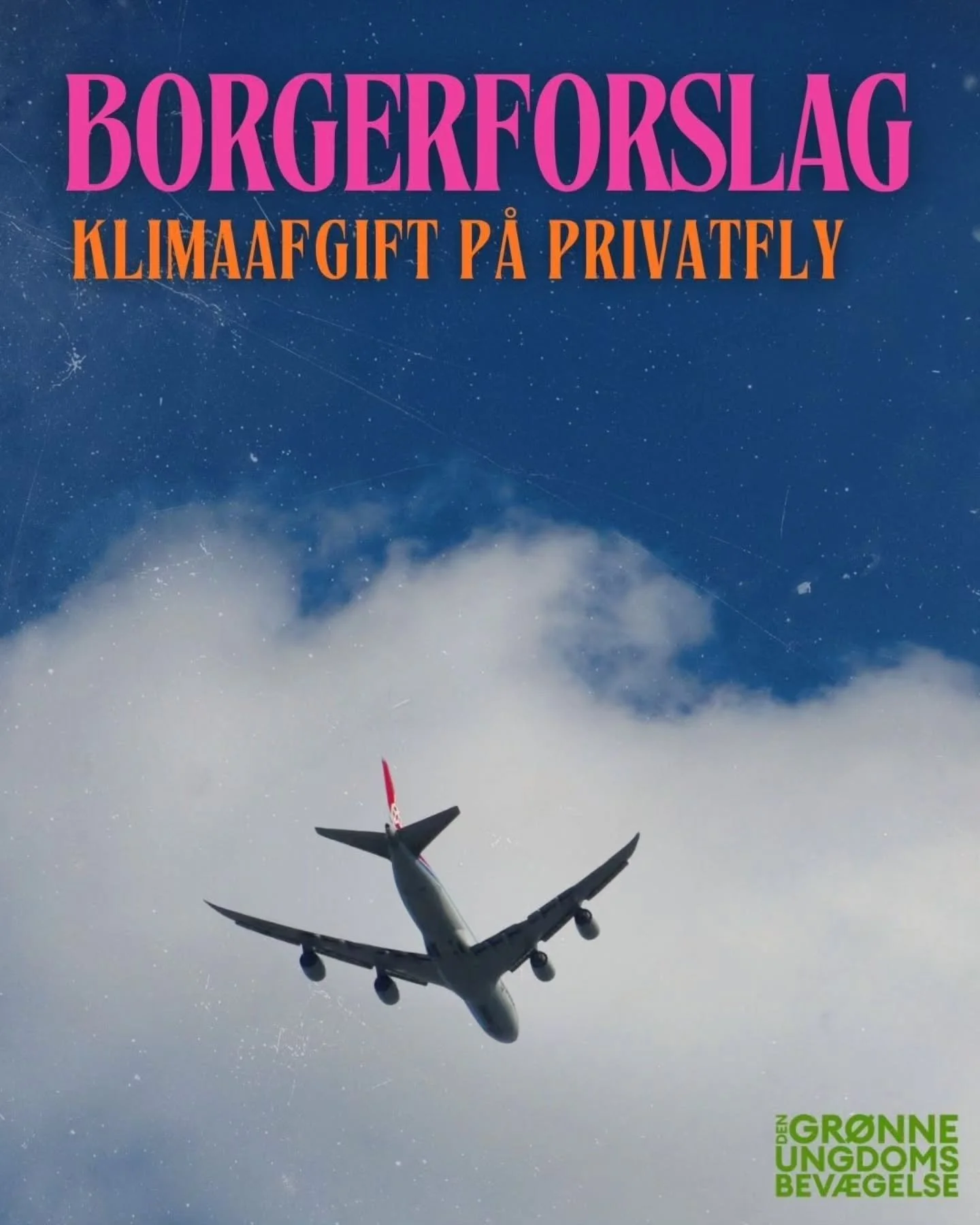 Borgerforslag: Beskat privatfly og &oslash;rem&aelig;rk pengene til Klima (✍️ SKRIV UNDER LINK I BIO)

I Danmark er privatfly fritaget fra at betale klimaafgift?! Samtidigt udleder en privat flyvning 14-17 gange mere Co2(er) pr. passager end en almin