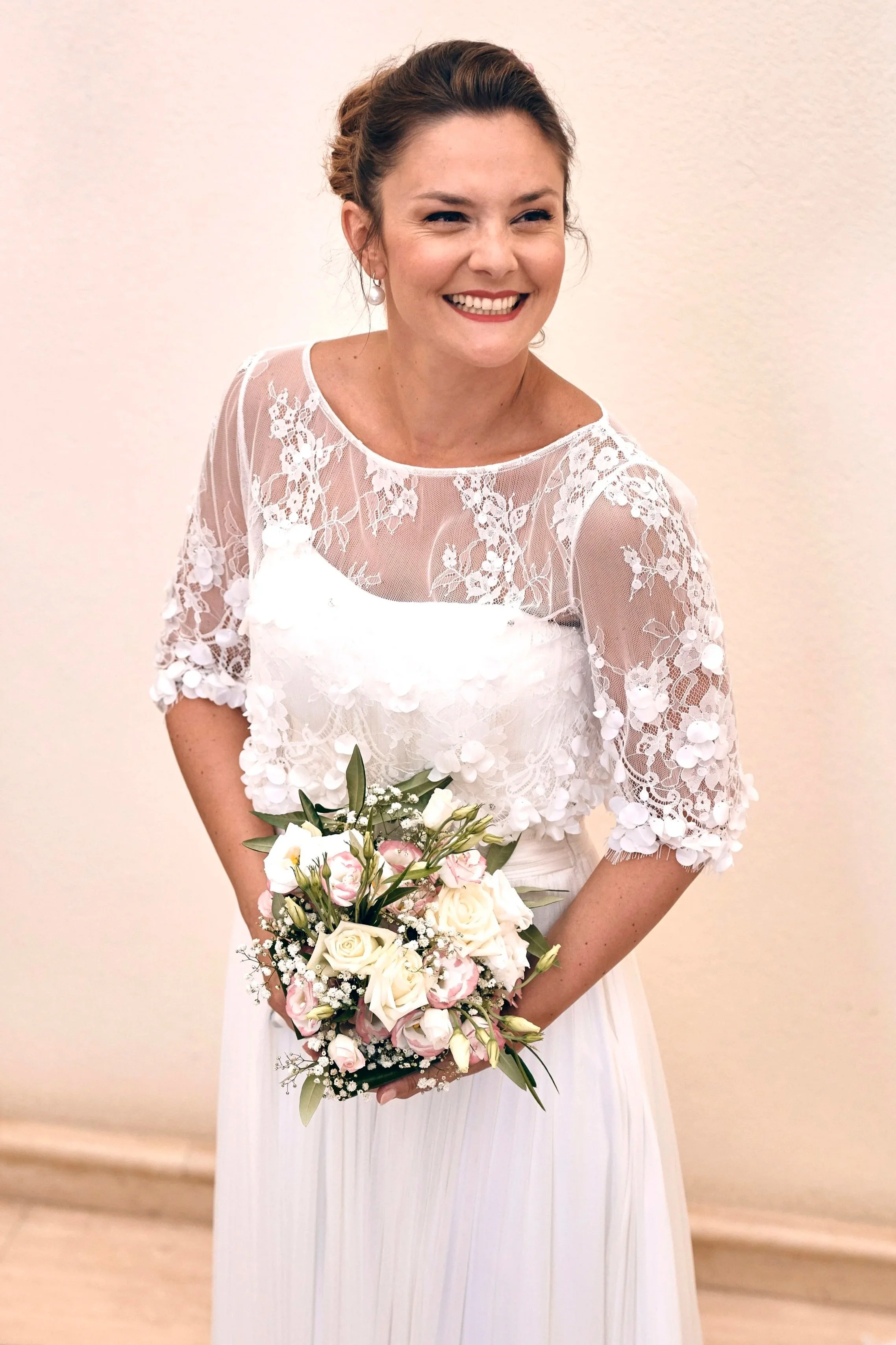 “Luxury wedding ceremony in Sicily overlooking the sea”