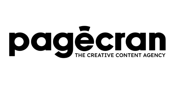 Logo de PageBank, une société de services financiers, représentant une clé stylisée et le texte « PageBank » avec le slogan « L'agence de contenu créatif ».