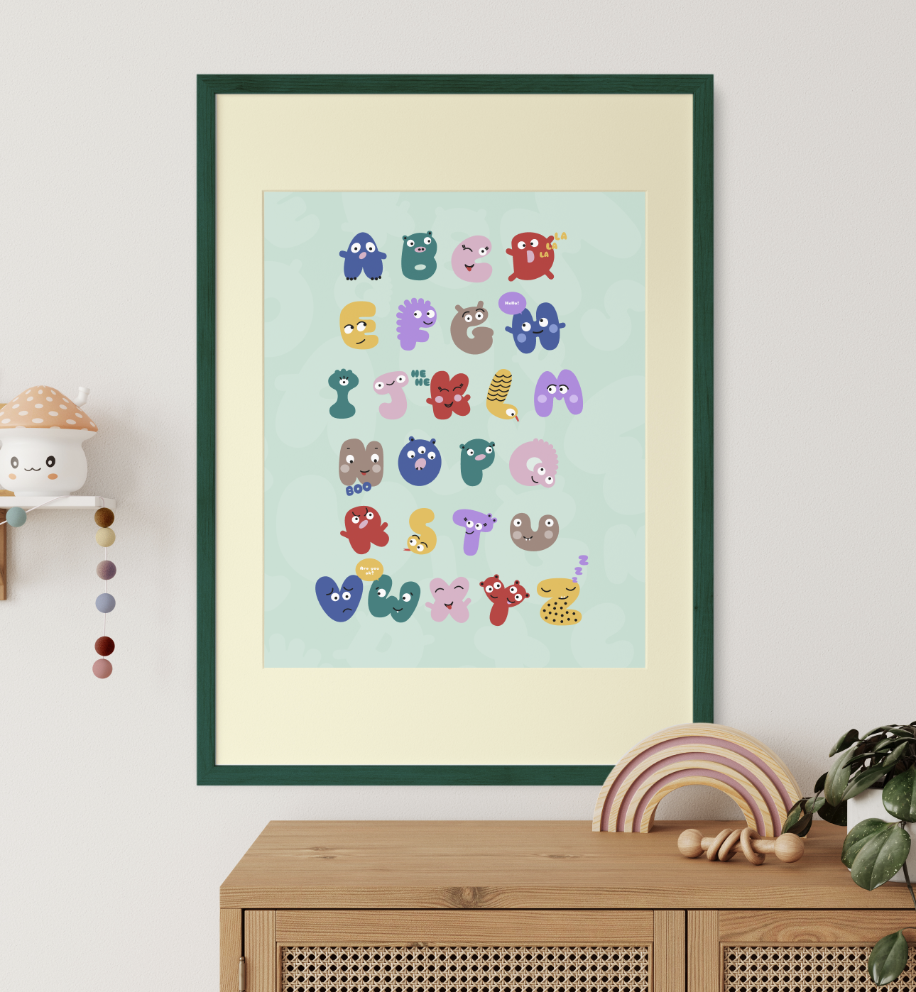 Goody Gumdrops ABC Poster