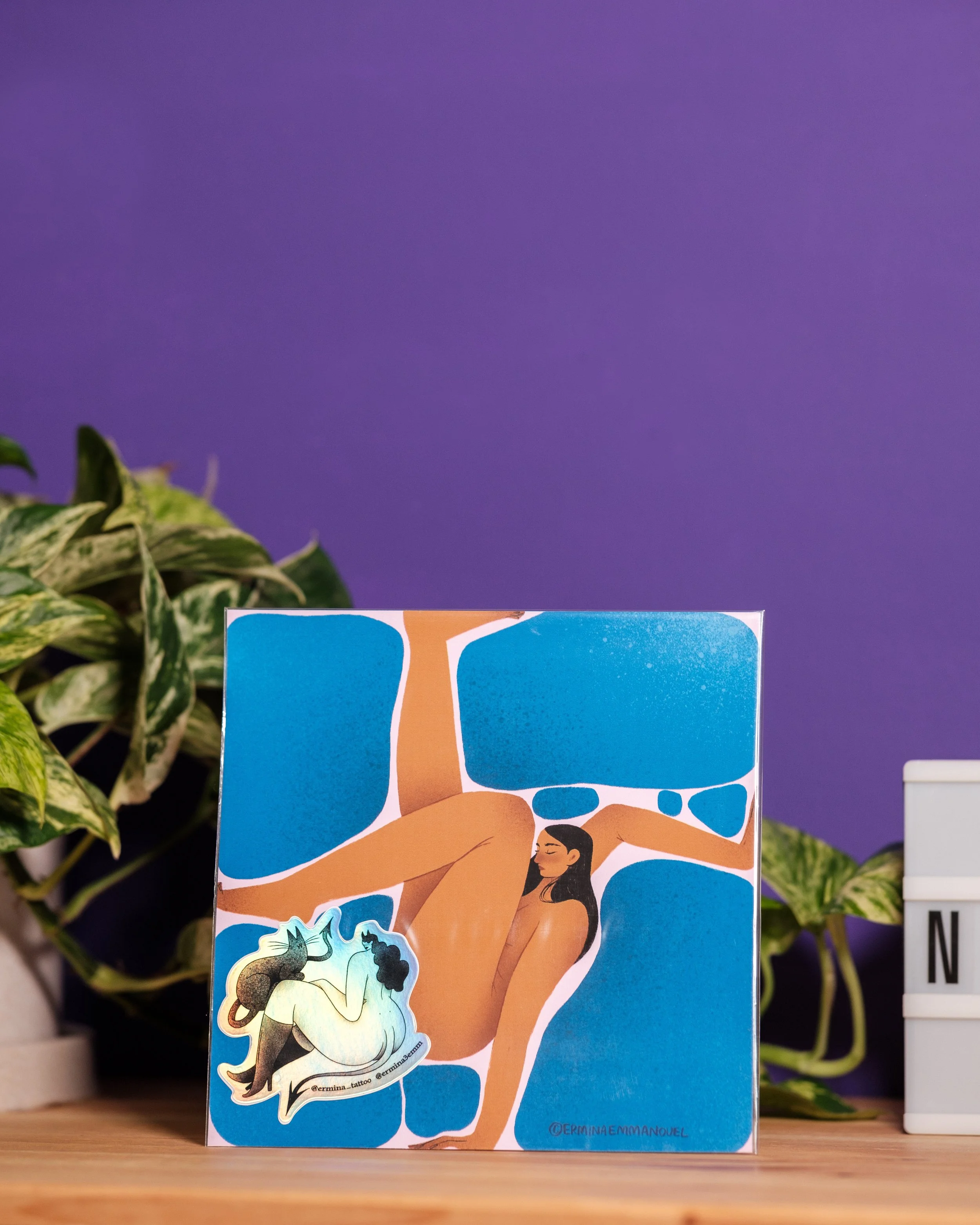 Under Pressure  - print by Ermina Emmanouel