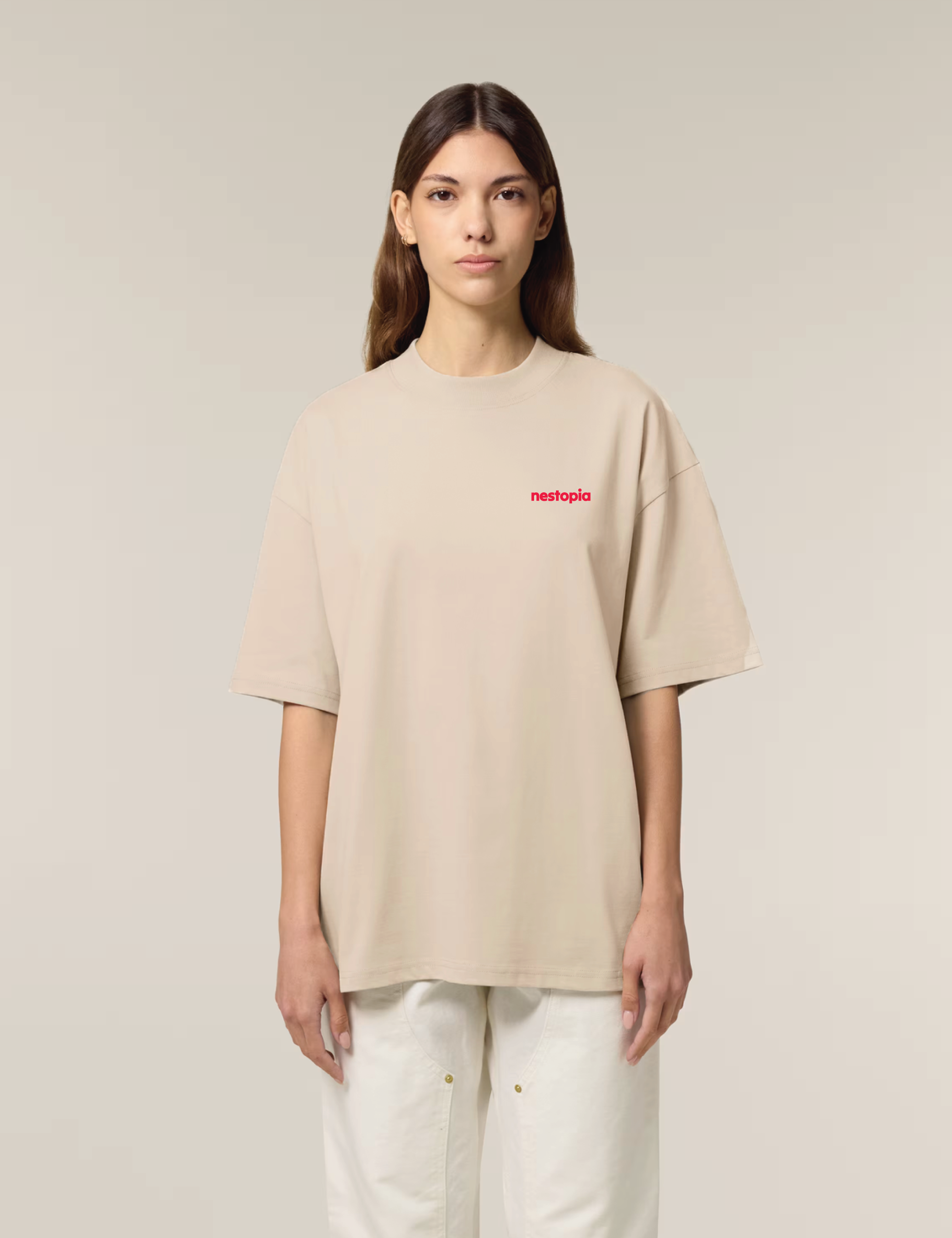 Nestopia T-shirt in Sand