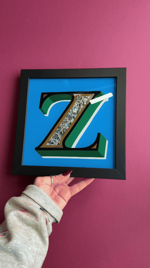 'Z' Letter tile