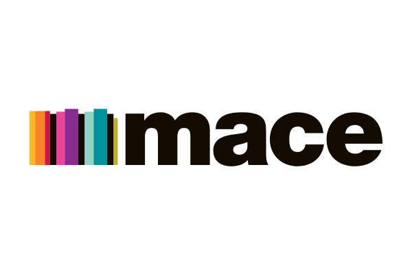The Mace logo with multicolored vertical bars followed by the word 'mace' in bold black letters.