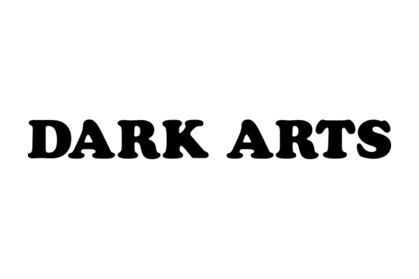 The logo features the words 'DARK ARTS' in bold black uppercase letters on a white background.