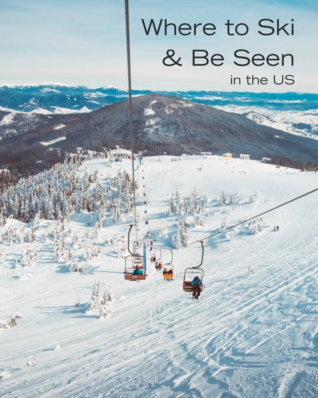 Talk about skiing in style! ✨

In addition to being located at some of the most desirable slopes in the US, these properties are packed with style, charm, and service that are sure to make your ski trip top-notch.

And if you&rsquo;re the type to ski