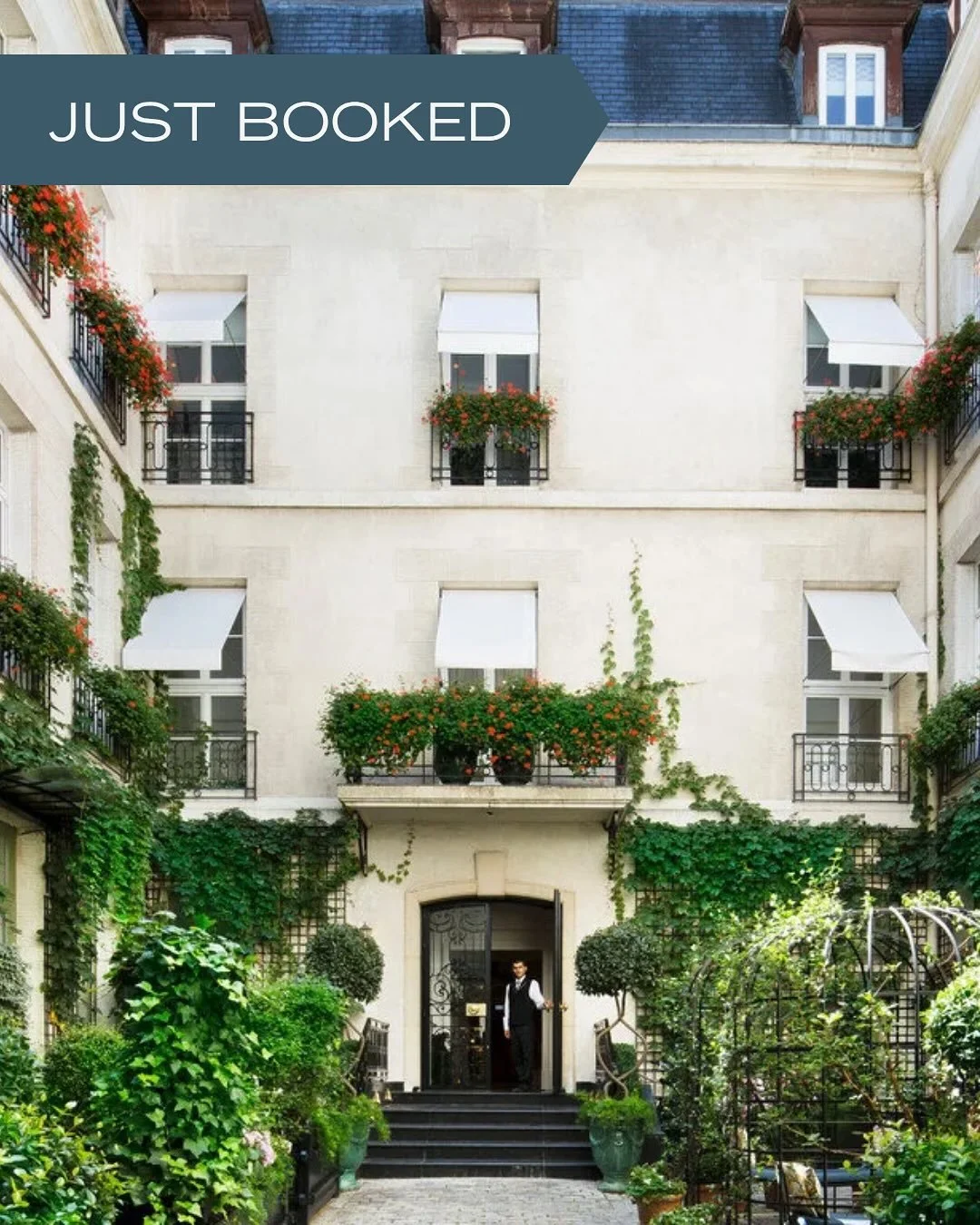 Just Booked: a romantic escape to this tucked away gem in the Latin Quarter of Paris. 💎

The @relaischristine is a 17th century mansion turned luxury boutique hotel. Every room is unique and just oozing with Parisian charm. 

Guests are only steps a