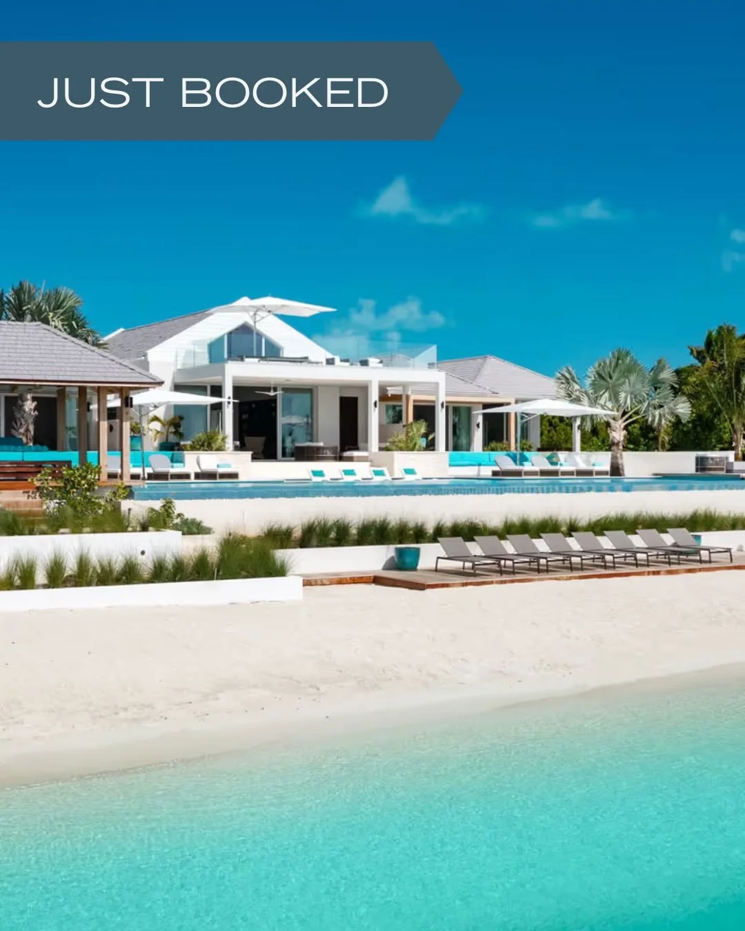 Just Booked: a stunning, spacious private villa in beautiful Turks and Caicos! 🏝️

Sometimes you want resort vibes, but the typical resort accommodations don&rsquo;t quite meet your needs. For families and multi-generational groups in particular, a 