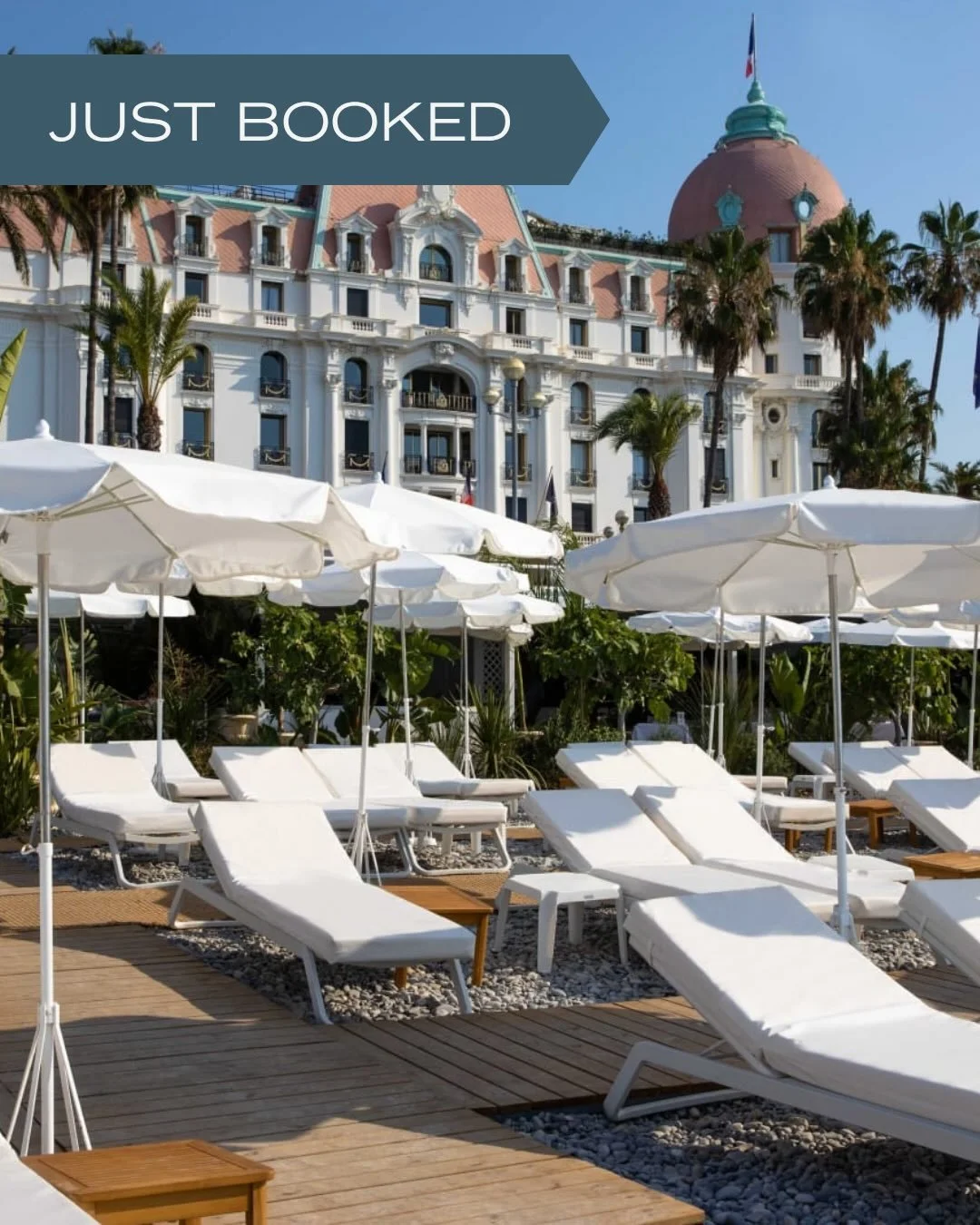 Just Booked: the iconic @hotel_lenegresco in Nice, the perfect home base for a weekend of exploring the French Riviera.

Hotel Le Negresco delivers on old world luxury, modern glamour, and whimsical design. No two rooms are alike, and every corner is