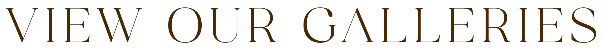 Text that reads, 'View Our Galleries' in large, brown font.