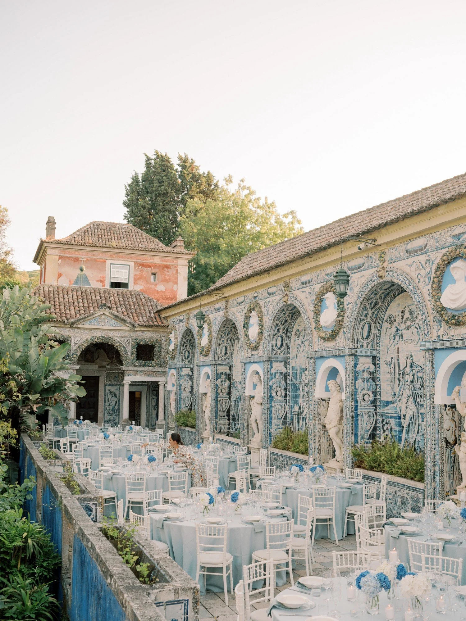 Jasmine Lazzari Designs | Lisbon Portugal Wedding Party Planner | Palácio Fronteira Welcome Dinner Party | BrancoPrata Photography | Destination Wedding Designer Planning   6.jpg