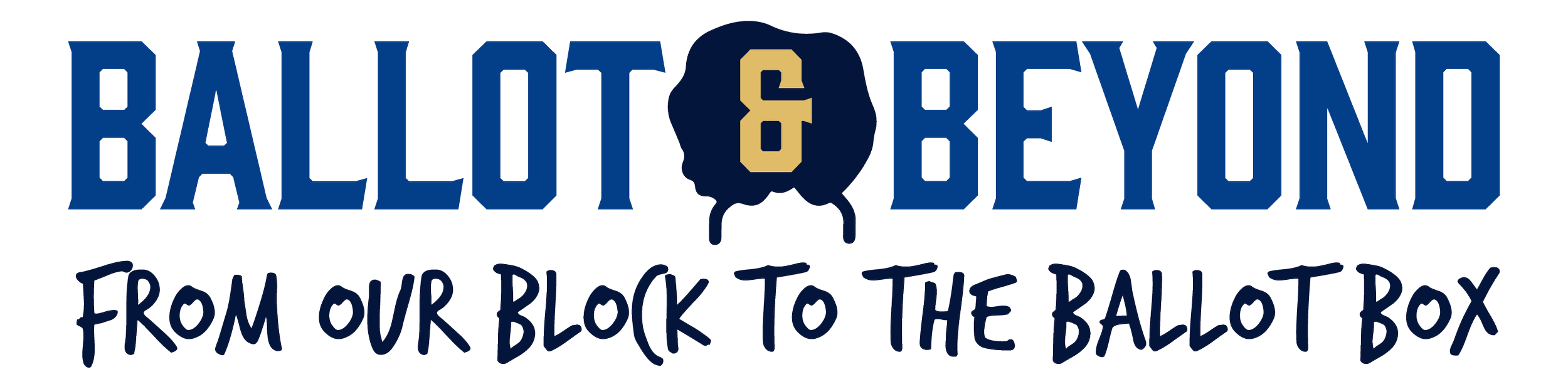 Logo for Ballot & Record, with text 'From Our Block to the Ballot Box'.