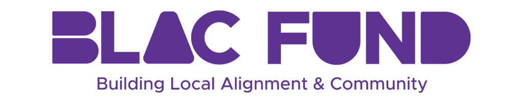 Logo for Black Fund with text 'Building Local Alignment & Community'.