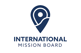 International Mission Board logo with a stylized map pin icon and text
