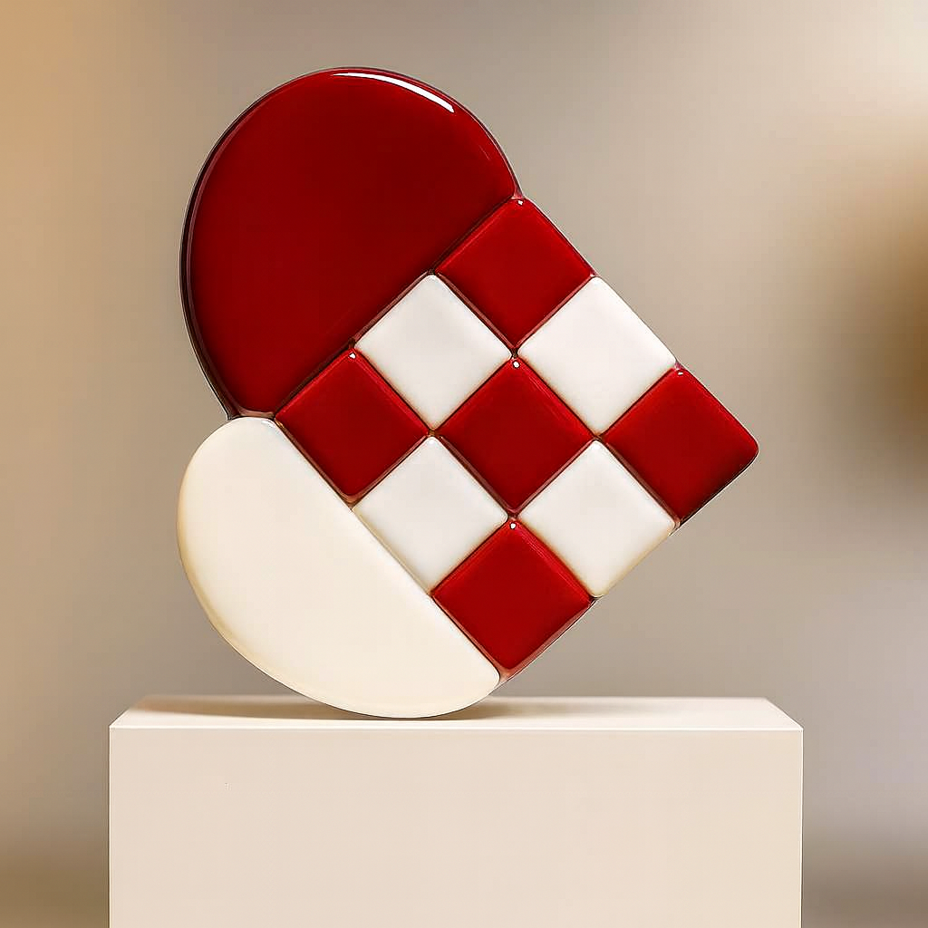 Checkerboard Heart