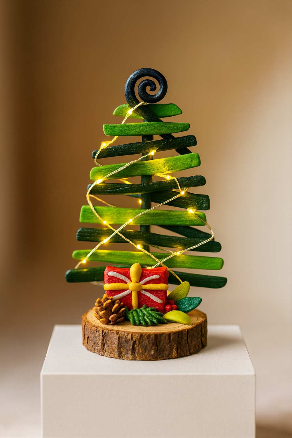 Festive Spiral Tree