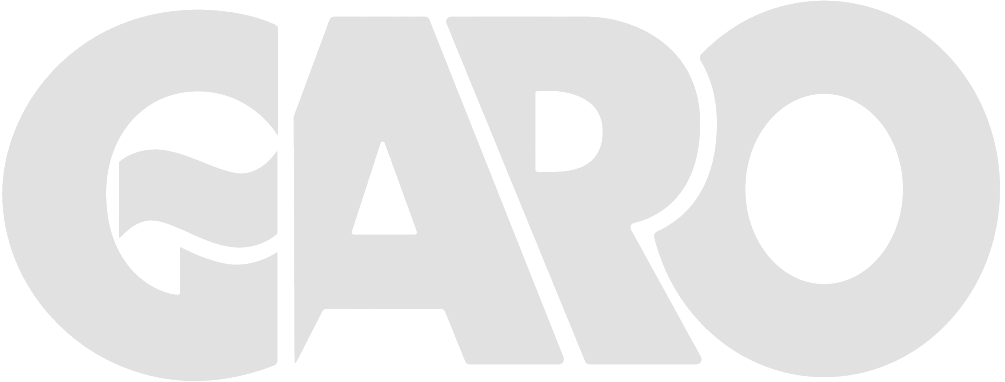 Logo with the word 'Caro' in large, bold, stylized gray letters.