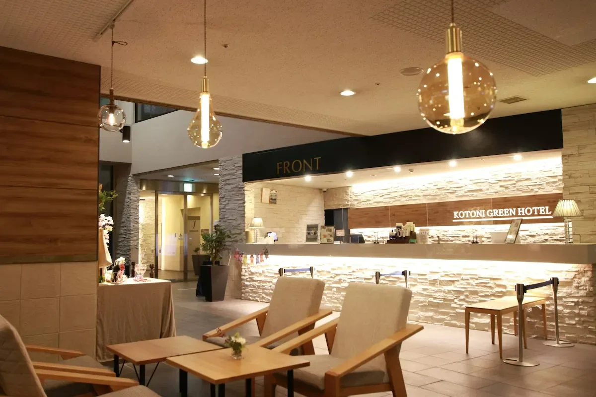 kotoni green hotel sapporo lobby