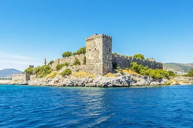 view on the bodrum castle