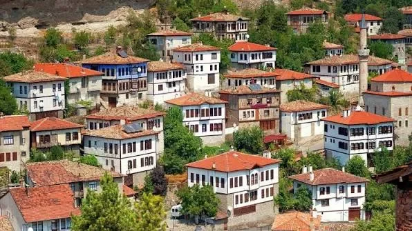 group of historic ottoman mansions in safranbolu