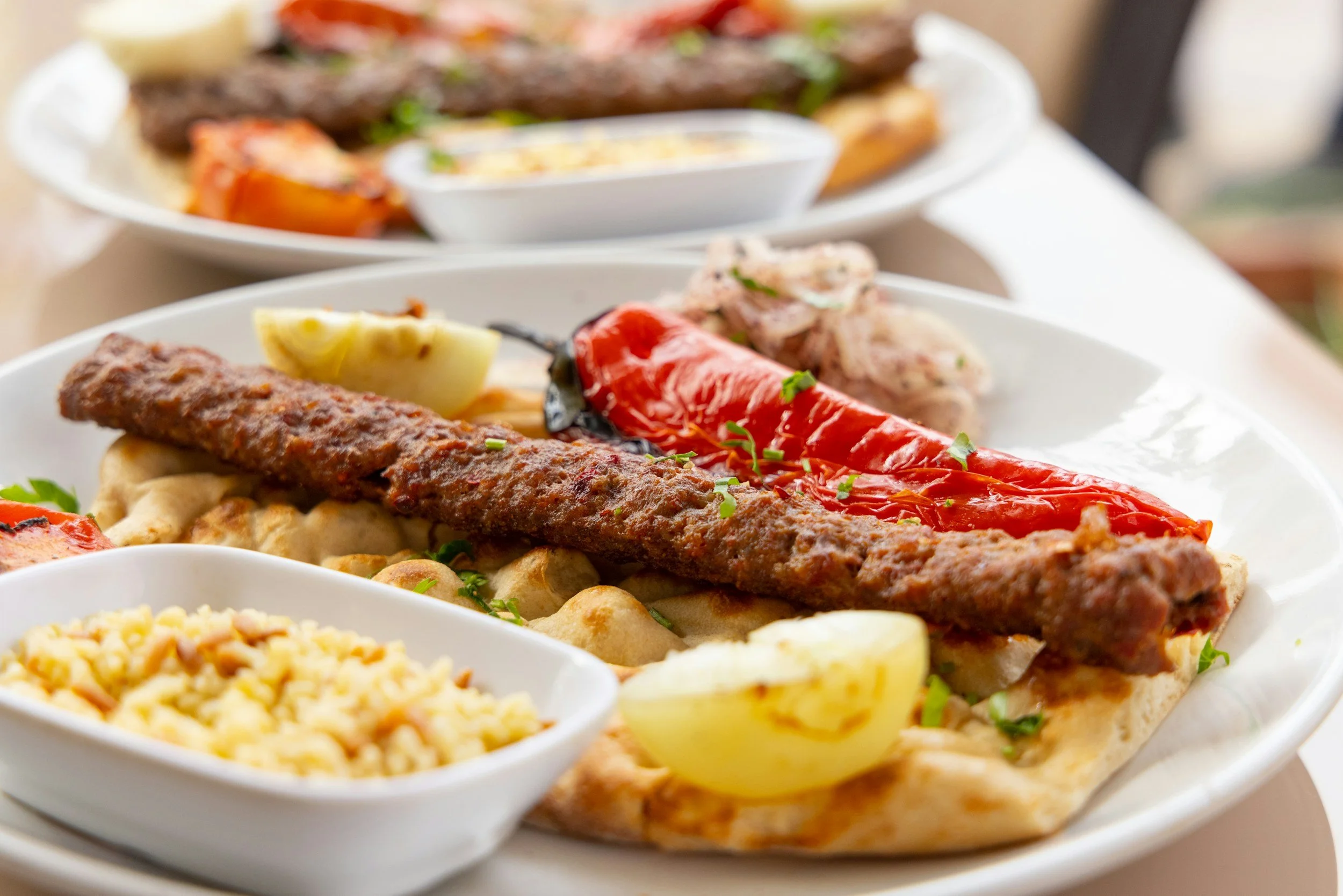the famous turkish food kebap