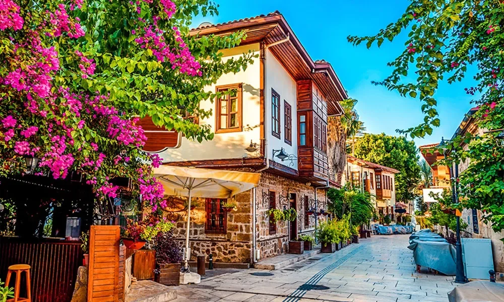 beautiful kaleici neghibourhood in antalya