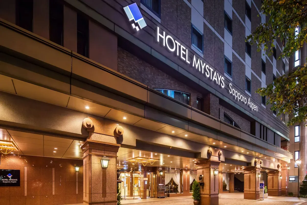 hotel mystays sapporo aspen the exterior