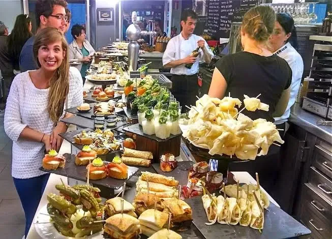 a pintox crawl through parte vieja san sebastian spain