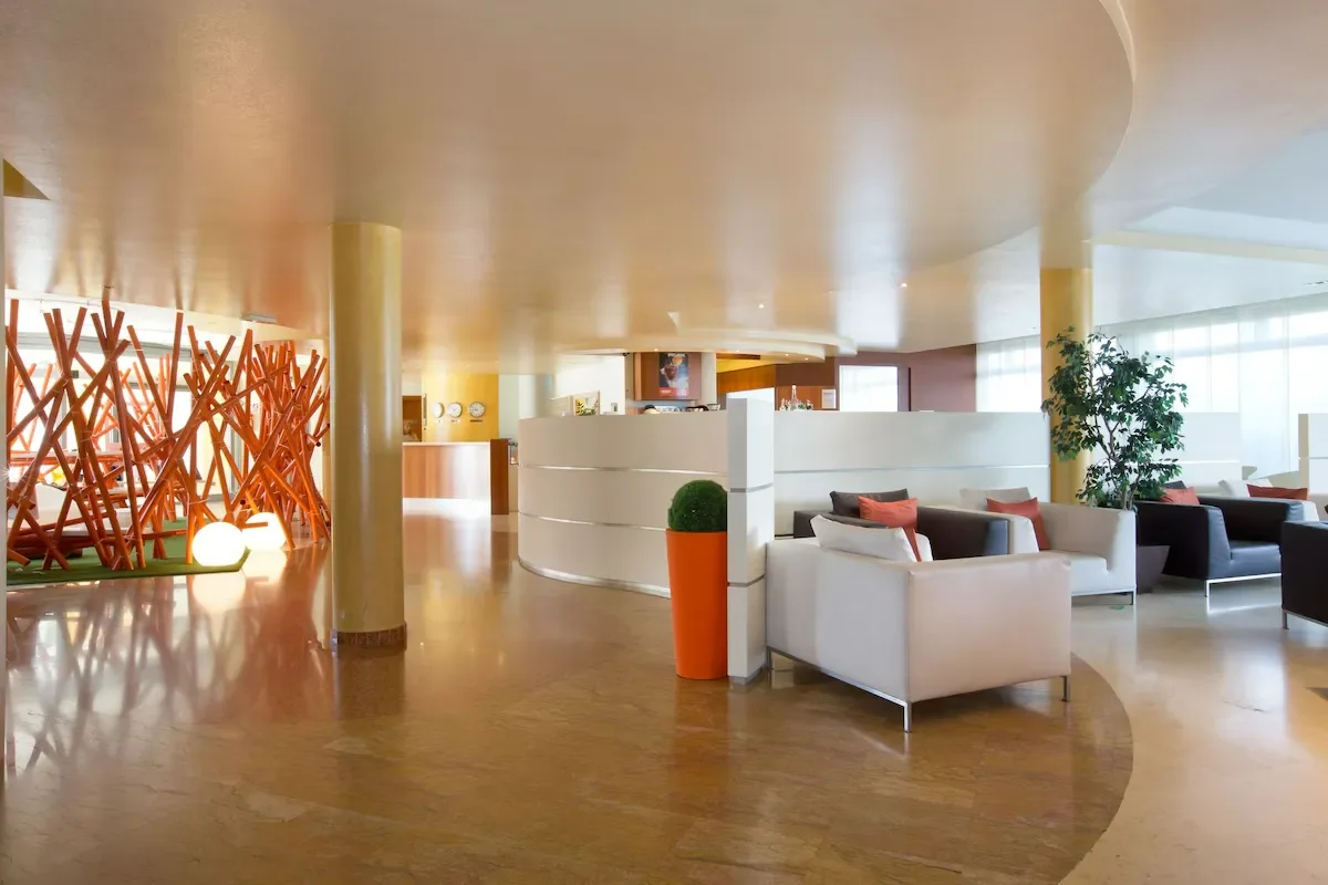 the loby in montemezzi hotel verona