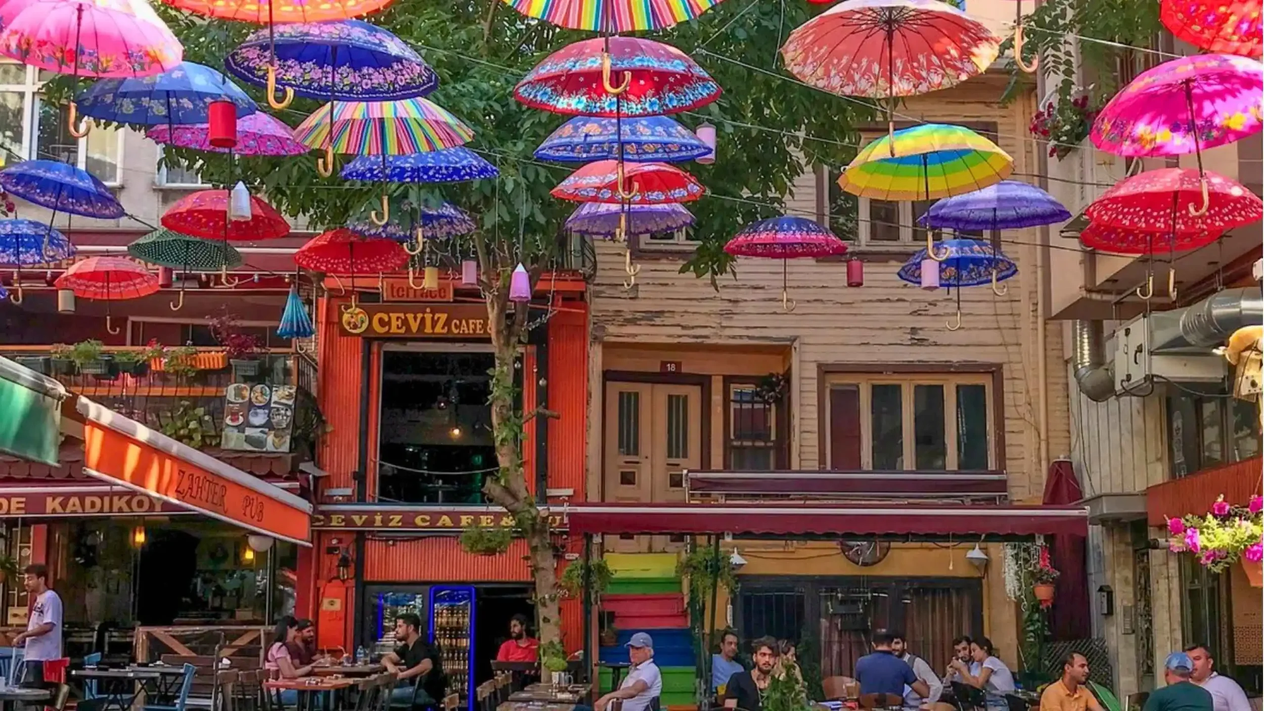 Colorful street art and murals in Kadıköy Istanbul — hip Asian-side neighborhood travel guide