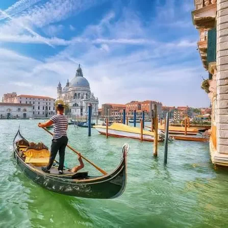 A gondola ride