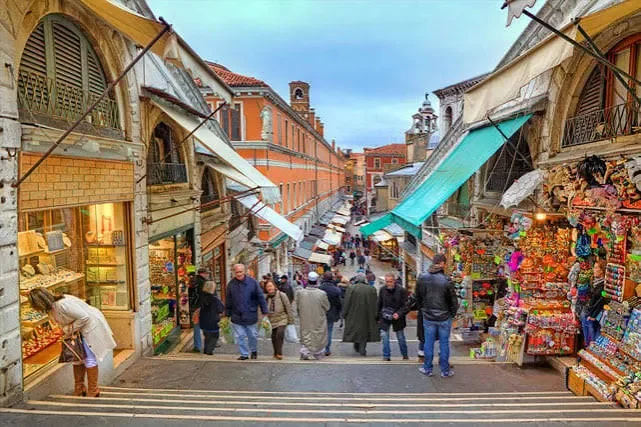 The Rialto Bridge and Market