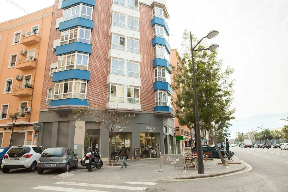 the exterior view of habitaciones barra 89