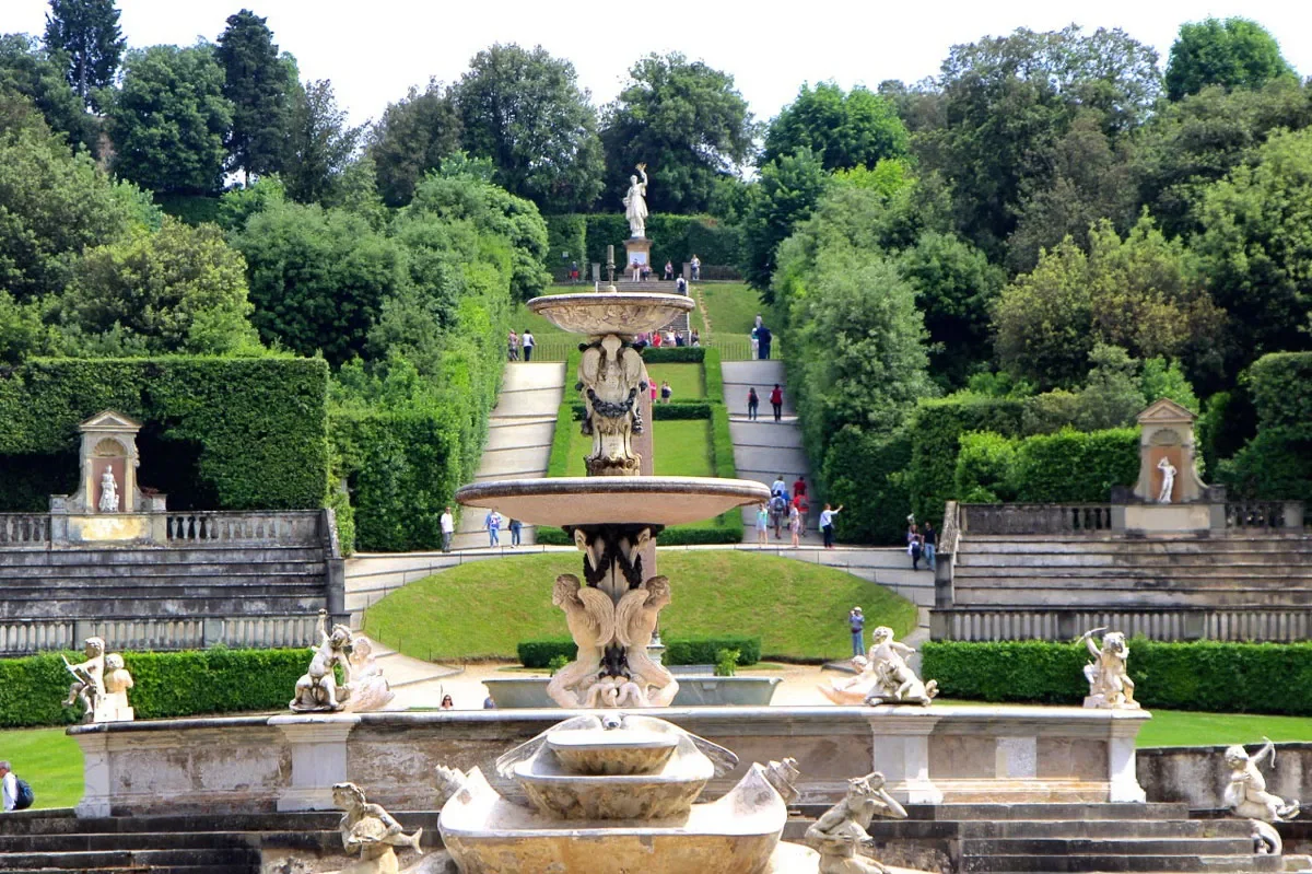 the boboli gardens florence