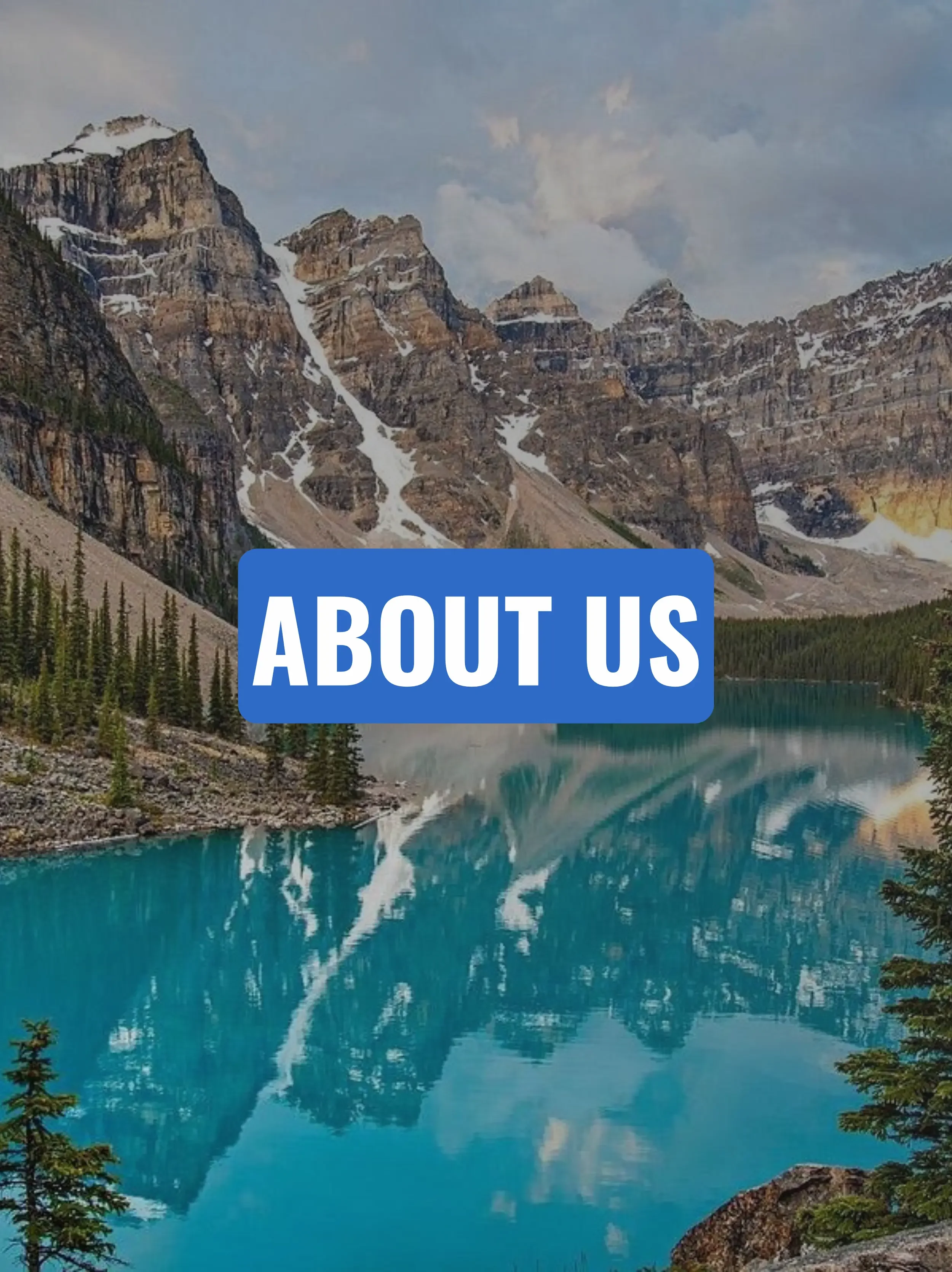 mountin view background with lake