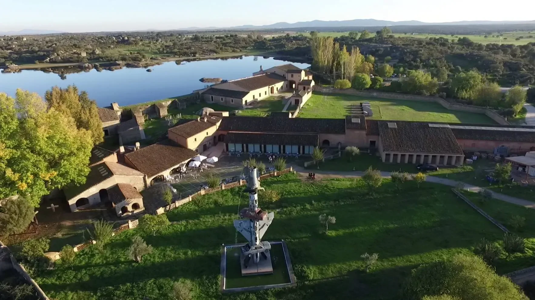 the sightseing view of museo vostell malpartida