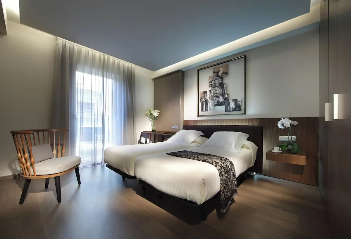 the bed room in bibo hotel recogidas