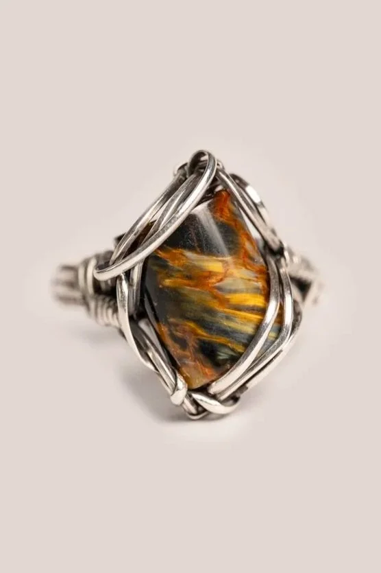 Pietersite Ring