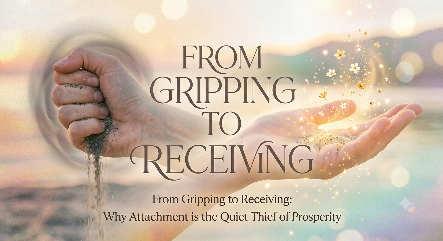 From Gripping to Receiving: Why Attachment is the Quiet Thief of Prosperity