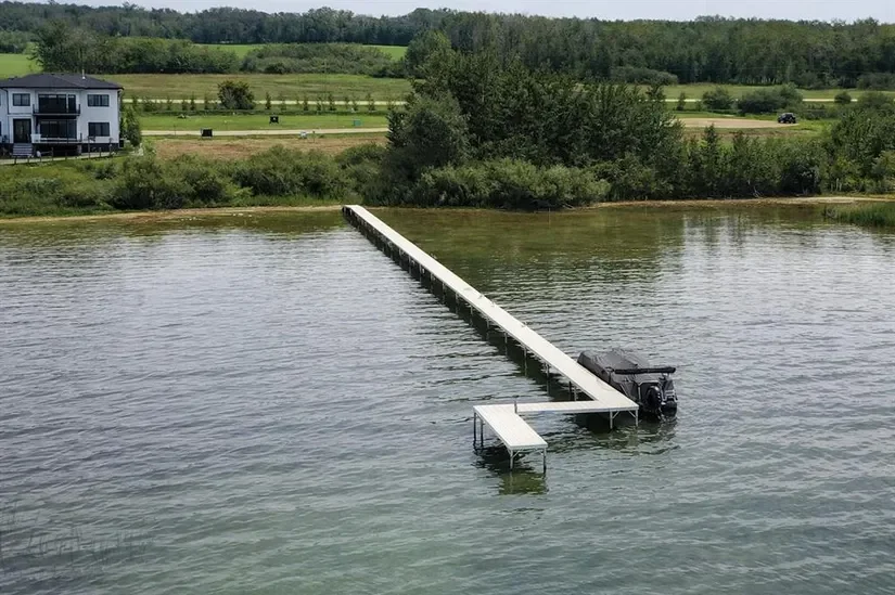 Private Boat launch in Sylvan Lake