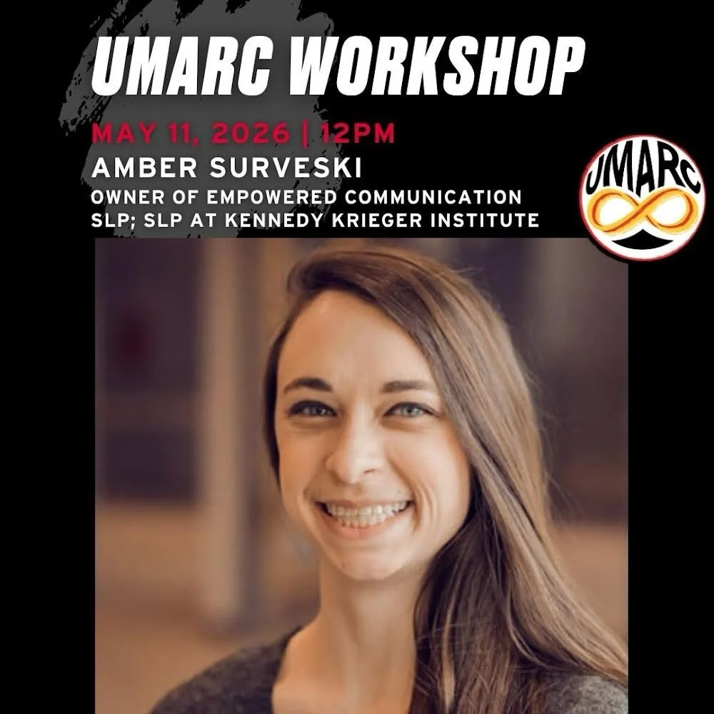 Clinicians &amp; Providers! Check out my upcoming talk with UMD on Zoom: Supporting Autistic People with Relationships, Sexuality, and Intimacy

Date: 5/11 at 12 EST
Register by: 5/8 
Cost: $25
ASHA members will receive 0.1 CEUs

For more information