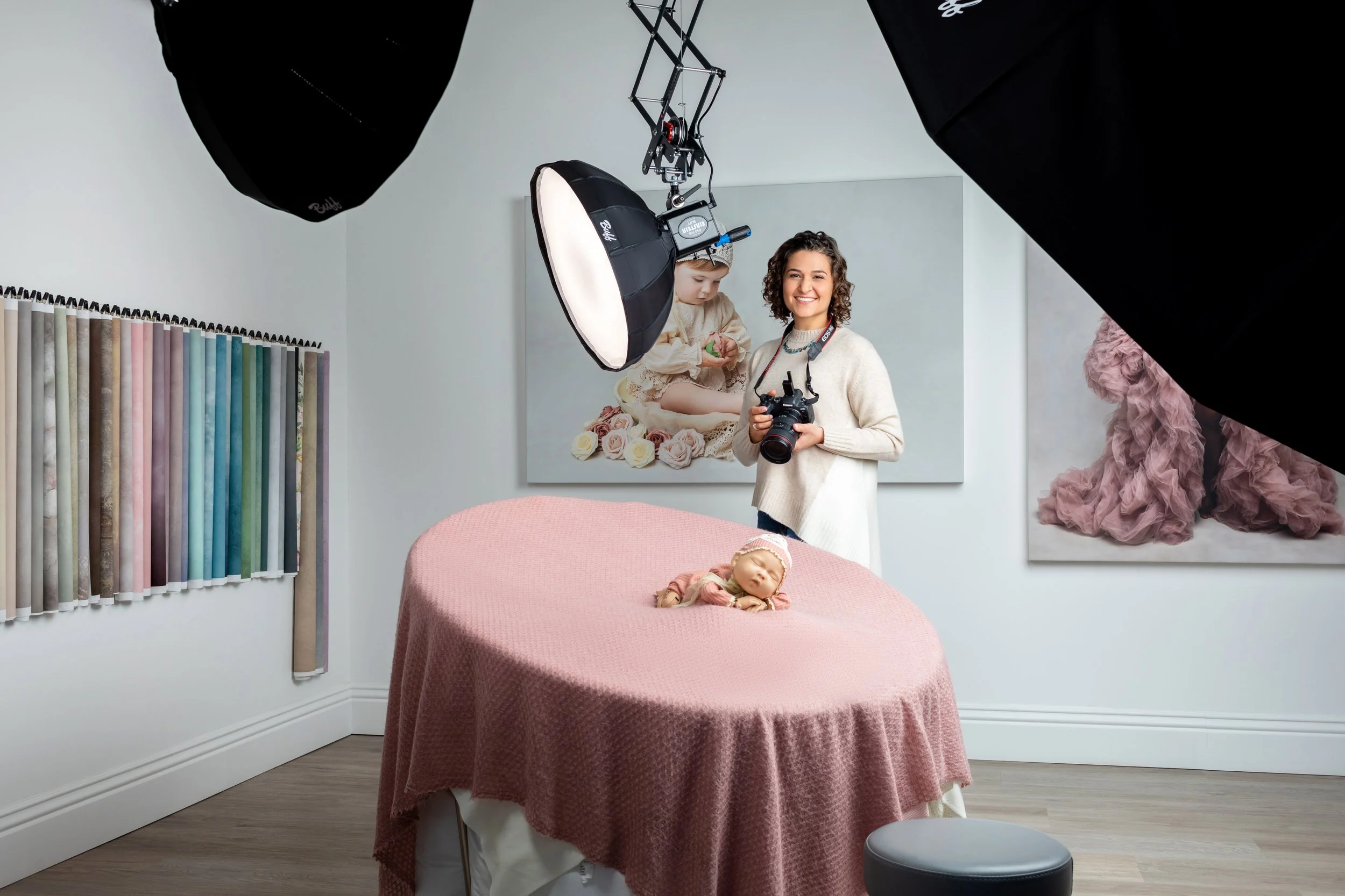 Marcela Limon in her San Francisco Bay Area Studio