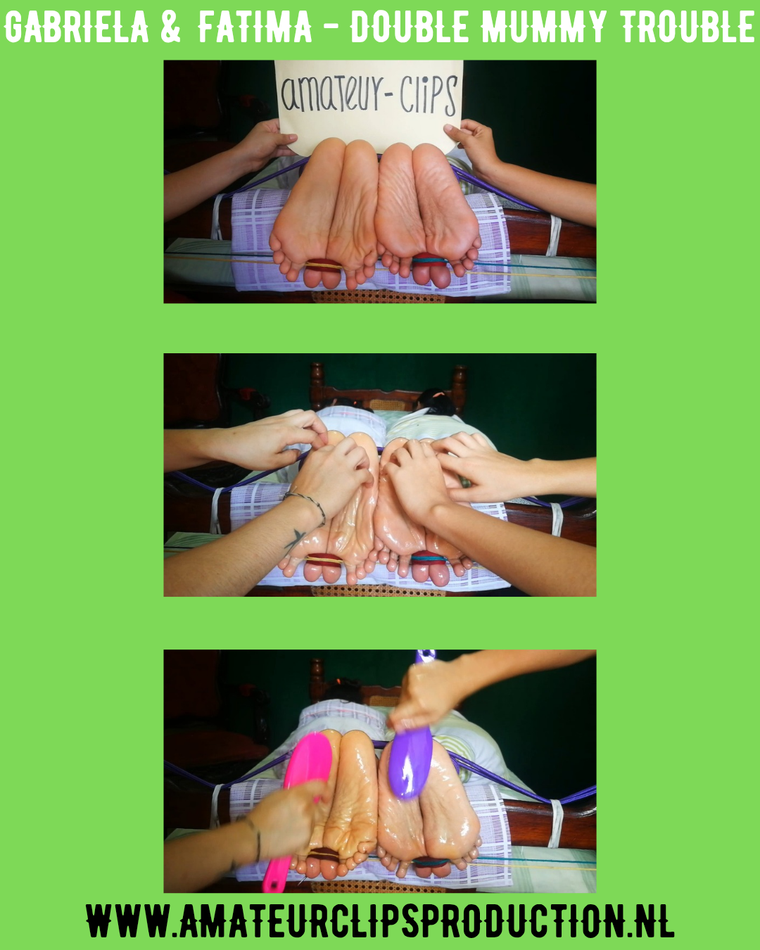 GABRIELA & FATIMA - DOUBLE MUMMY TROUBLE (5:19)
