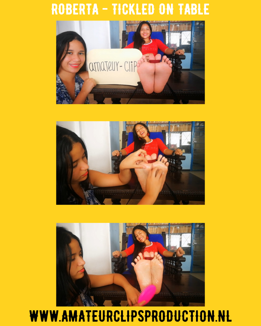 ROBERTA - TICKLED ON TABLE (5:15)