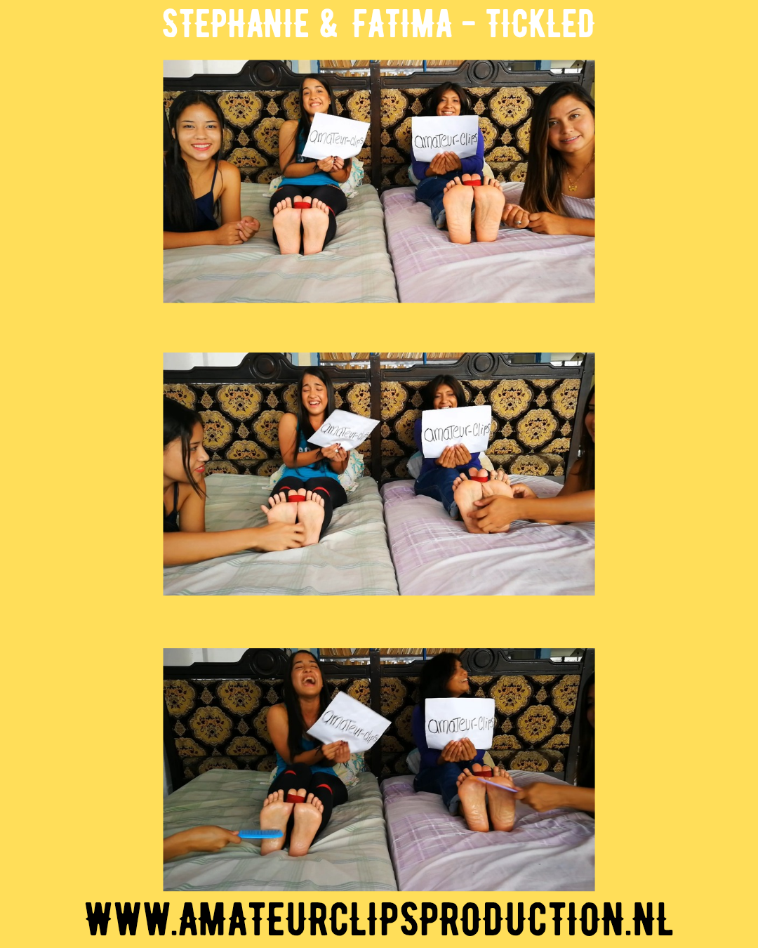 STEPHANIE & FATIMA - TICKLED (5:14)